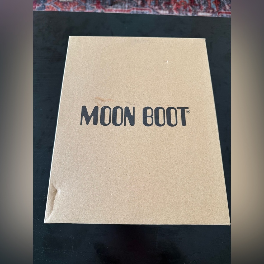 NEW MOON BOOT Park Soft Nylon Sneaker Glacier Grey size 37 US 5 - Picture 13 of 14